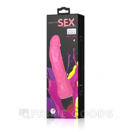 Мультискоростной вибратор Pink vibe (19,5*4,2 см.) от sex shop primegoods