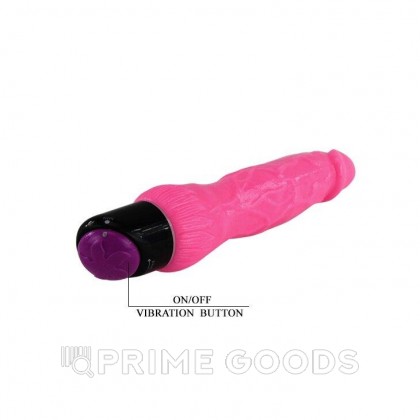 Мультискоростной вибратор Pink vibe (19,5*4,2 см.) от sex shop primegoods фото 4