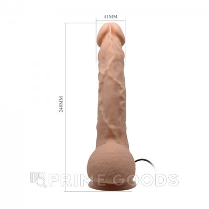 Реалистичный вибратор с пультом управления Beautiful Jason (24×4,1 см) от sex shop primegoods фото 4