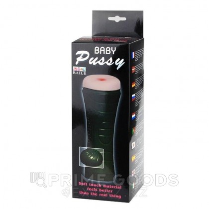 Мастурбатор в тубе в виде ануса Baby Pussy от sex shop primegoods фото 2