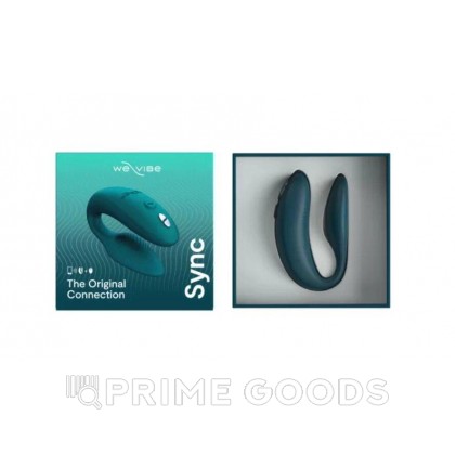 Вибратор для пар We-Vibe Sync 2 зеленый от sex shop primegoods фото 6