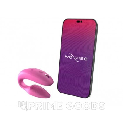 Вибратор для пар We-Vibe Sync 2 розовый от sex shop primegoods фото 5
