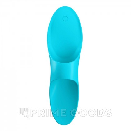 Мини-вибратор для клитора Satisfyer Teaser light голубой от sex shop primegoods фото 4
