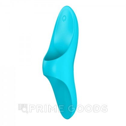 Мини-вибратор для клитора Satisfyer Teaser light голубой от sex shop primegoods фото 7