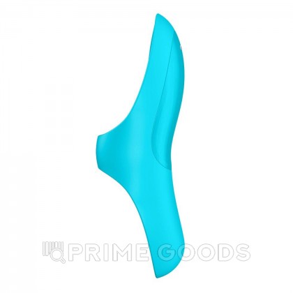Мини-вибратор для клитора Satisfyer Teaser light голубой от sex shop primegoods фото 2