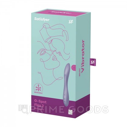 Мульти вибратор Satisfyer G-Spot Flex 2 темно-фиолетовый от sex shop primegoods