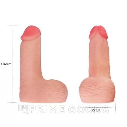 Фаллоимитатор для ношения Skinlike Limpy Cock (12,7 см.) от sex shop primegoods фото 5