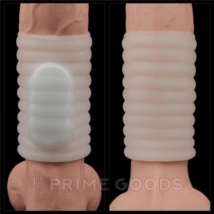 Насадка на пенис с вибрацией Wave Knights Ring  (10*3,7) от sex shop primegoods фото 4