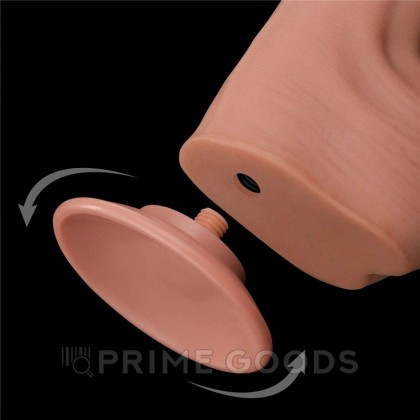 Фаллоимитатор с мошонкой Sliding Skin с двойным покрытием (29 см) от sex shop primegoods фото 2
