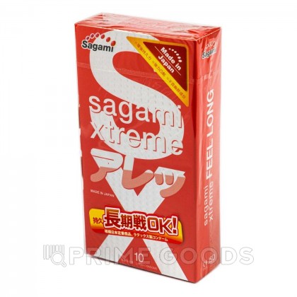 Презервативы Sagami xtreme feel long 10 шт. (ультрапрочные) от sex shop primegoods фото 2