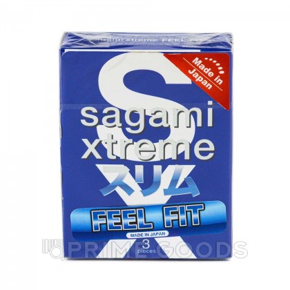 Презервативы Sagami extreme feel fit 3 шт. (супер облегающие) от sex shop primegoods