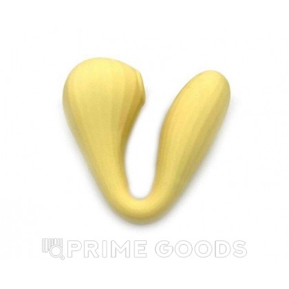 Вакуумный вагинально-клиторальный стимулятор Bobi Yellow от Magic Motion от sex shop primegoods фото 4