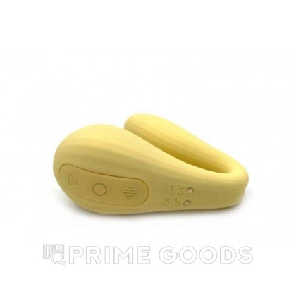 Вакуумный вагинально-клиторальный стимулятор Bobi Yellow от Magic Motion от sex shop primegoods фото 5