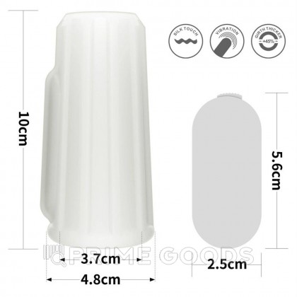 Насадка на пенис с вибрацией Ridge Knights Ring (10*3,7) от sex shop primegoods фото 6
