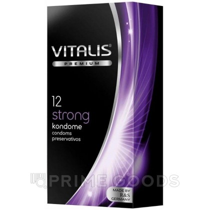 Презервативы Vitalis Premium Strong сверхпрочные, 12 шт. от sex shop primegoods