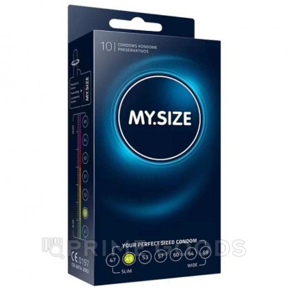 Презервативы My Size Pro классические 10 шт. (размер w=49 мм.) от sex shop primegoods