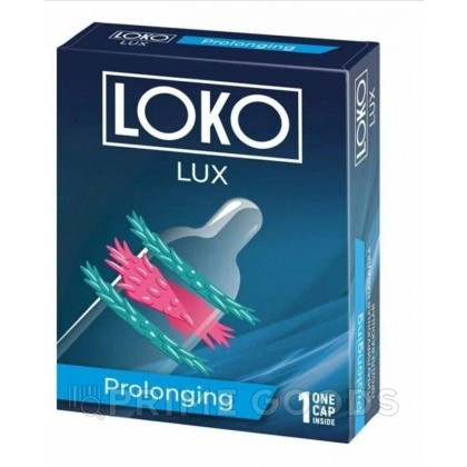 Насадка стимулирующая LOKO LUX с продлевающим эффектом от sex shop primegoods