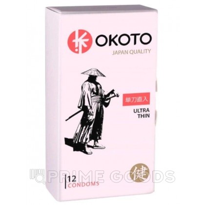 Презервативы OKOTO ULTRA THIN (12 презервативов тонких с гладкой поверхностью) от sex shop primegoods