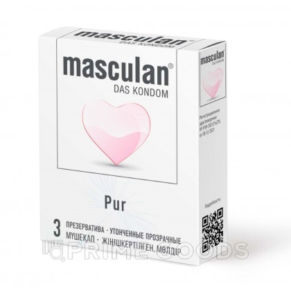 Презерватив Masculan  PUR № 3 (ПУР утонченные прозрачные) от sex shop primegoods