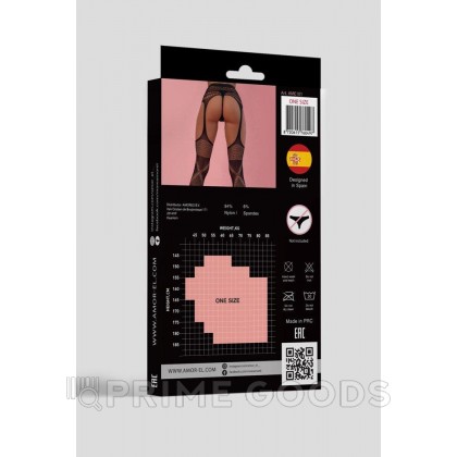 Чулки в сетку с поясом Amor EL Balboa (S/L) от sex shop primegoods фото 3