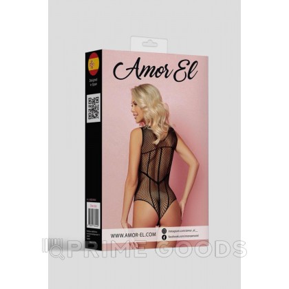Боди Amor EL с вырезом в виде шнуровки (S/L) от sex shop primegoods фото 3