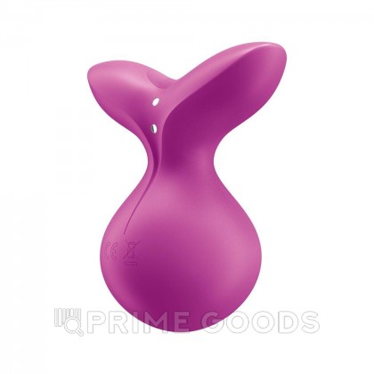 Стимулятор клитора Satisfyer Viva la Vulva 3 фиолетовый от sex shop primegoods фото 8