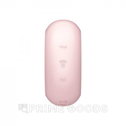 Воздушный клиторальный стимулятор с вибрацией Satisfyer Pro To Go 3 розовый от sex shop primegoods фото 7