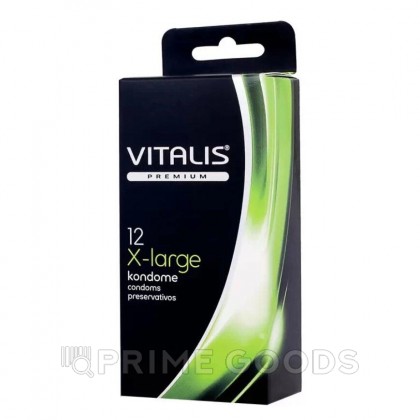 Презервативы Vitalis Premium Large увеличенного размера, 12 шт. от sex shop primegoods