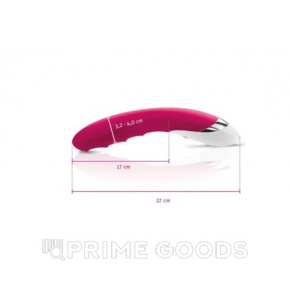 Вибратор Mystim Sassy Simon силиконовый, розовый, 27 см от sex shop primegoods фото 4