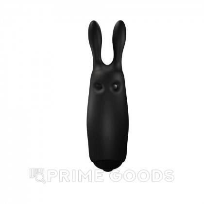 Карманный вибратор-кролик Rabbit Adrien Lastic черный от sex shop primegoods