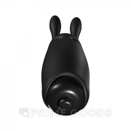 Карманный вибратор-кролик Rabbit Adrien Lastic черный от sex shop primegoods фото 5