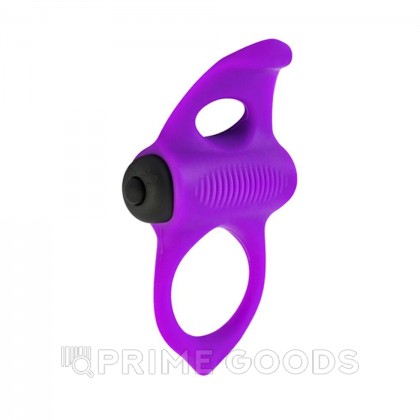 Эрекционное виброкольцо Lingus Max фиолетовое от Adrien lastic от sex shop primegoods