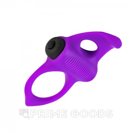 Эрекционное виброкольцо Lingus Max фиолетовое от Adrien lastic от sex shop primegoods фото 4