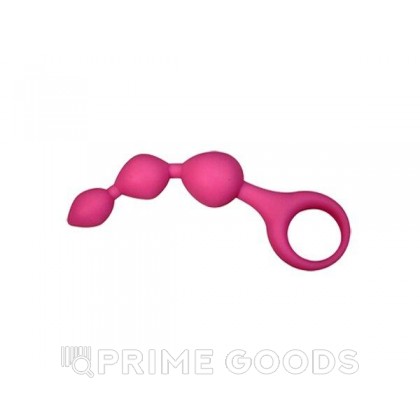 Анальная цепочка Triball розовая от Alive от sex shop primegoods