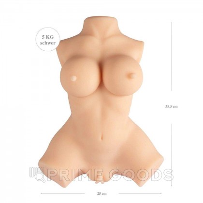 Реалистичный мастурбатор в форме женского тела Sexual dream (среднего размера) от sex shop primegoods фото 3