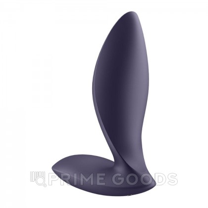 Анальный виброплаг Satisfyer Power Plug фиолетовый (Connect App) от sex shop primegoods фото 7