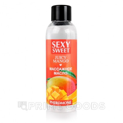 Массажное масло JUICY MANGO с феромонами 75 мл. от sex shop primegoods