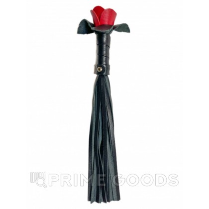Плеть красная роза с кожаными хвостами от sex shop primegoods фото 2