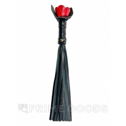 Плеть красная роза с кожаными хвостами от sex shop primegoods фото 4
