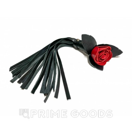 Плеть красная роза с кожаными хвостами от sex shop primegoods фото 3