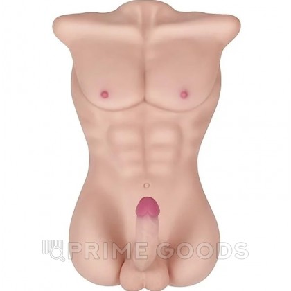 Спортивное мужское тело с фаллоимитатором (8,5 кг.) от sex shop primegoods фото 8