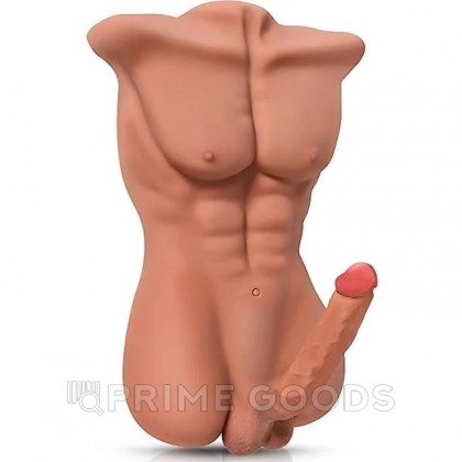 Спортивное мужское тело с фаллоимитатором (8,5 кг.) от sex shop primegoods
