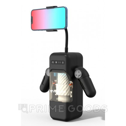 Инновационный робот-мастурбатор Game Cup (чёрный) от Amovibe от sex shop primegoods фото 8