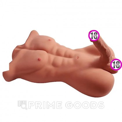 Спортивное мужское тело с фаллоимитатором (8,5 кг.) от sex shop primegoods фото 3