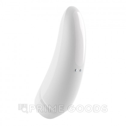 Вакуумный клиторальный стимулятор Satisfyer Curvy 1+ (белый) от sex shop primegoods фото 3