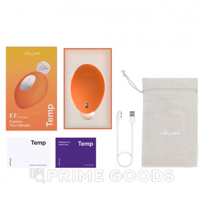 Вибратор We-Vibe Temp, оранжевый от sex shop primegoods фото 7