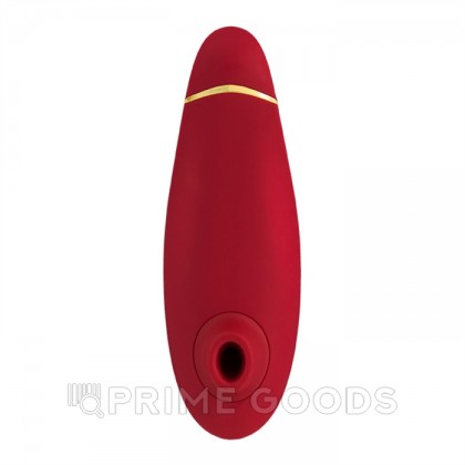 Бесконтактный клиторальный стимулятор Womanizer Premium красный/золотой от sex shop primegoods фото 6