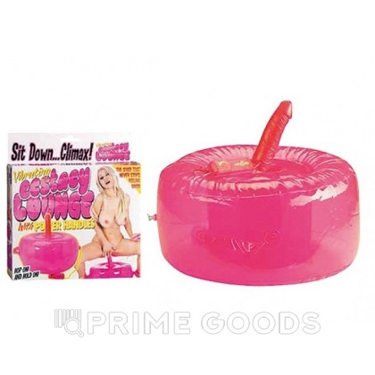 Вибратор на подушке extasy lounge vibrating pink от sex shop primegoods