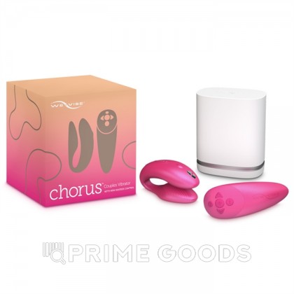 Вибратор для пар WE-VIBE Chorus, розовый-cosmic от sex shop primegoods фото 2