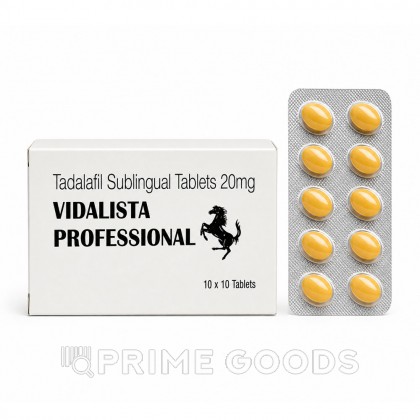 Препарат для усиления потенции Vidalista Professional 20 mg (10 таб.) от sex shop primegoods